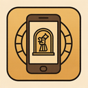 icon_history_smartphone_symmetrical icon preview