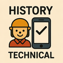 icon_history_smartphone_technical icon preview