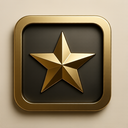 icon_history_star_metallic icon preview