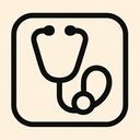 icon_history_stethoscope_bold icon preview