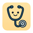 icon_history_stethoscope_cartoon icon preview