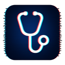 icon_history_stethoscope_digital_glitch icon preview