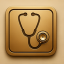icon_history_stethoscope_embossed icon preview