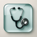 icon_history_stethoscope_glassy icon preview