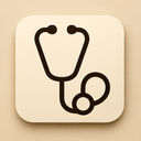 icon_history_stethoscope_origami icon preview