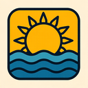 icon_history_sun_bold icon preview