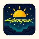 icon_history_sun_cyberpunk icon preview
