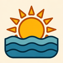 icon_history_sun_filled icon preview