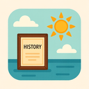 icon_history_sun_flat_pastel icon preview