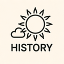 icon_history_sun_minimal_outline icon preview