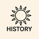 icon_history_sun_outline icon preview