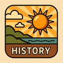 icon_history_sun_retro icon preview