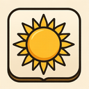 icon_history_sun_symmetrical icon preview