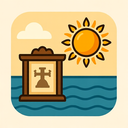 icon_history_sun_vector icon preview