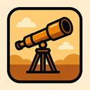 icon_history_telescope_bold icon preview