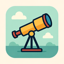 icon_history_telescope_flat_pastel icon preview