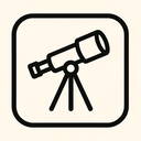 icon_history_telescope_minimalist icon preview
