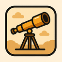 icon_history_telescope_modern icon preview