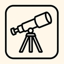 icon_history_telescope_outline icon preview