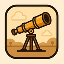 icon_history_telescope_rounded icon preview