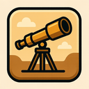 icon_history_telescope_sharp_edges icon preview