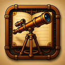 icon_history_telescope_steampunk icon preview