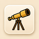 icon_history_telescope_transparent icon preview