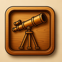 icon_history_telescope_wooden icon preview