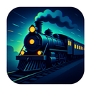 icon_history_train_digital_glitch icon preview