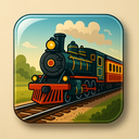 icon_history_train_glassy icon preview