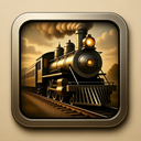 icon_history_train_metallic icon preview