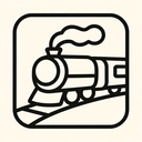 icon_history_train_minimal_outline icon preview