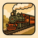 icon_history_train_retro icon preview