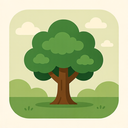 icon_history_tree_flat_design icon preview