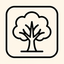 icon_history_tree_line_art icon preview