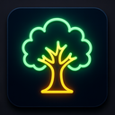 icon_history_tree_neon icon preview