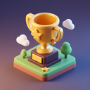 icon_history_trophy_3d_isometric icon preview