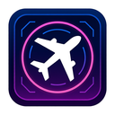 icon_internet_airplane_cyberpunk icon preview