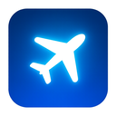icon_internet_airplane_glow_effect icon preview