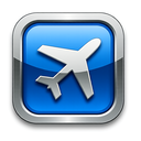 icon_internet_airplane_metallic icon preview