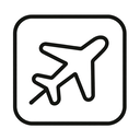 icon_internet_airplane_outline icon preview