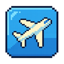 icon_internet_airplane_pixel_art icon preview
