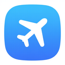 icon_internet_airplane_rounded icon preview