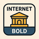 icon_internet_bank_bold icon preview