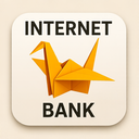 icon_internet_bank_origami icon preview