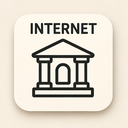 icon_internet_bank_thin icon preview