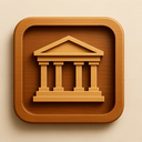 icon_internet_bank_wooden icon preview