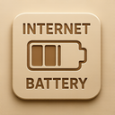 icon_internet_battery_embossed icon preview