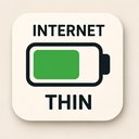 icon_internet_battery_thin icon preview
