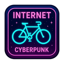icon_internet_bicycle_cyberpunk icon preview